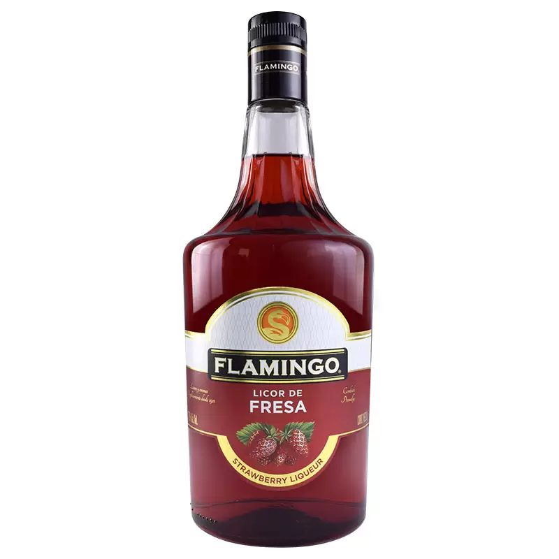 LICOR FLAMINGO FRESA 1L