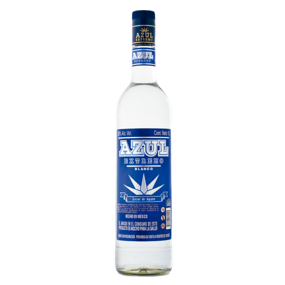 LICOR DE AGAVE AZUL EXTREMO BLANCO 1L