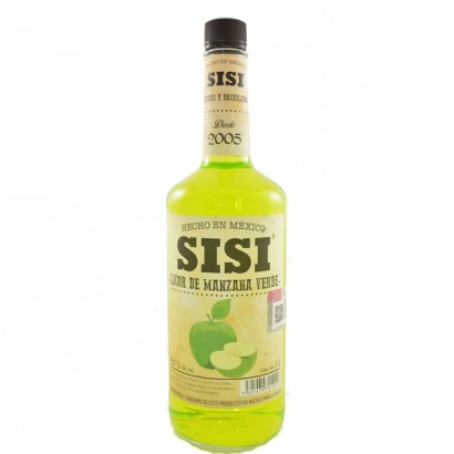 LICOR SISI MANZANA VERDE 1L