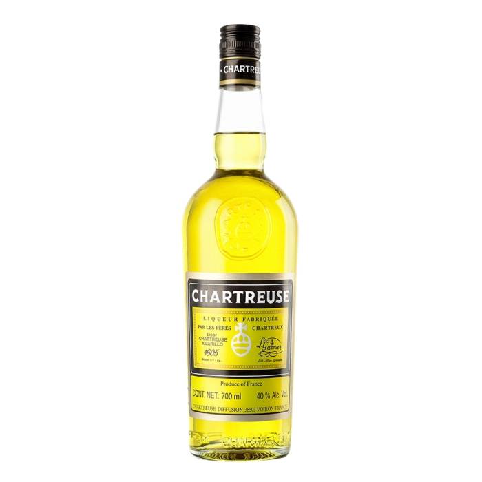 LICOR CHARTREUSE AMARILLO 700ML
