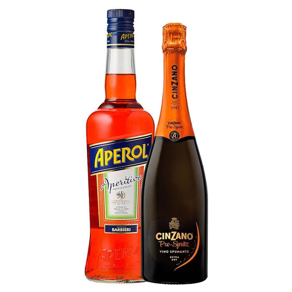 LICOR APEROL C/ CINZANO PRO SPIRTZ