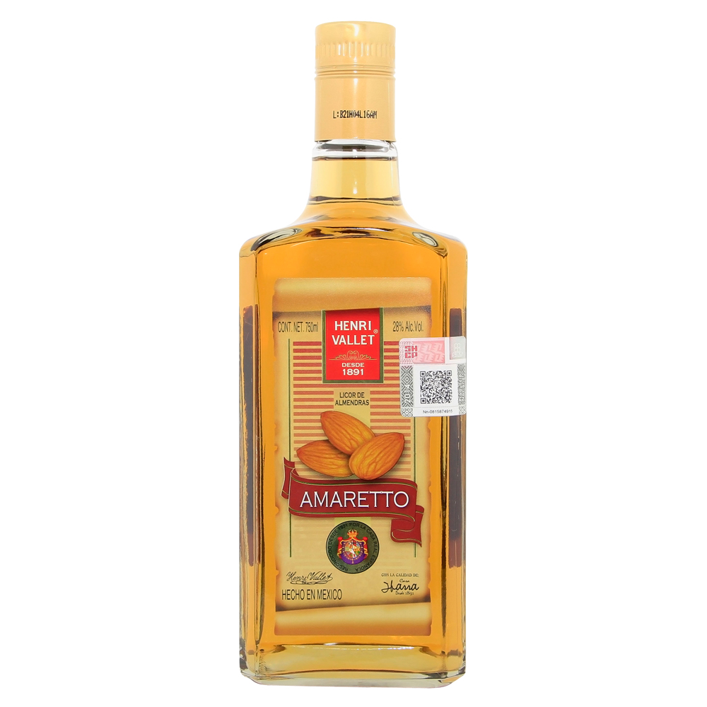 LICOR HENRI VALLET PLATANO 750ML