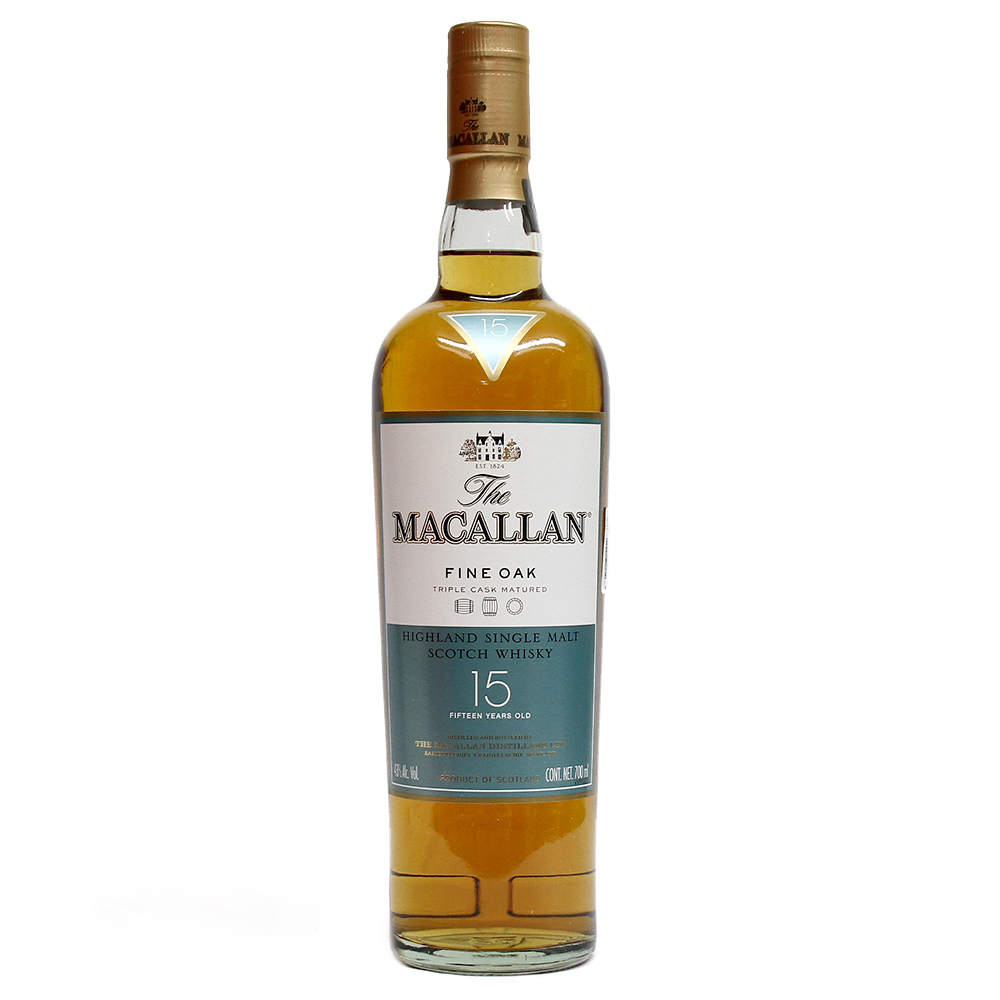 WHISKY MACALLAN 15 DOBLE CASK 700ML