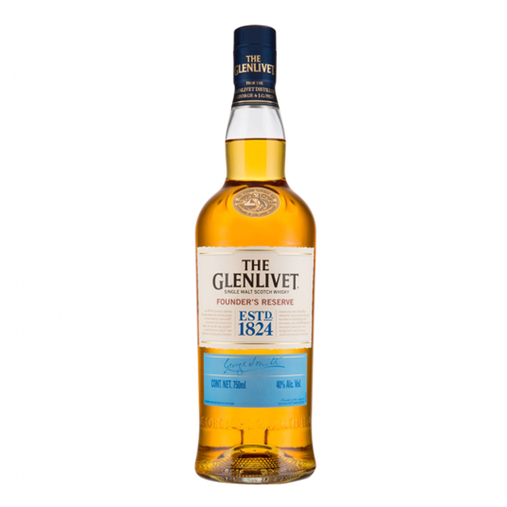 WHISKY GLENLIVET FOUNDERS RESERVE 750ML