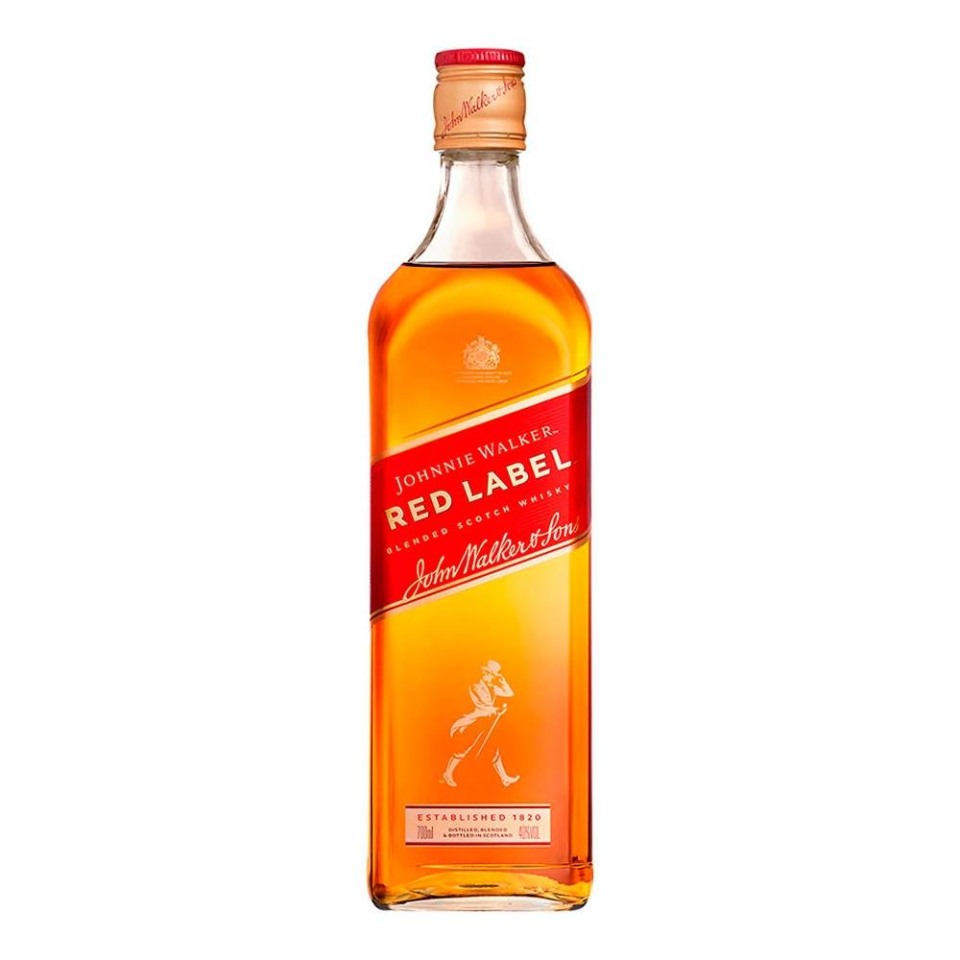 WHISKY JHONNIE WALKER RED LABEL 700ML