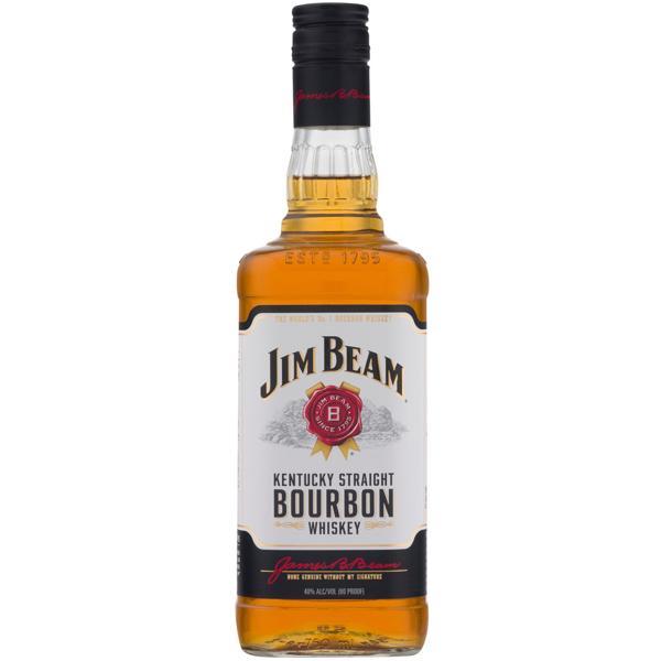 WHISKY JIM BEAM ETIQUETA BLANCA 750ML