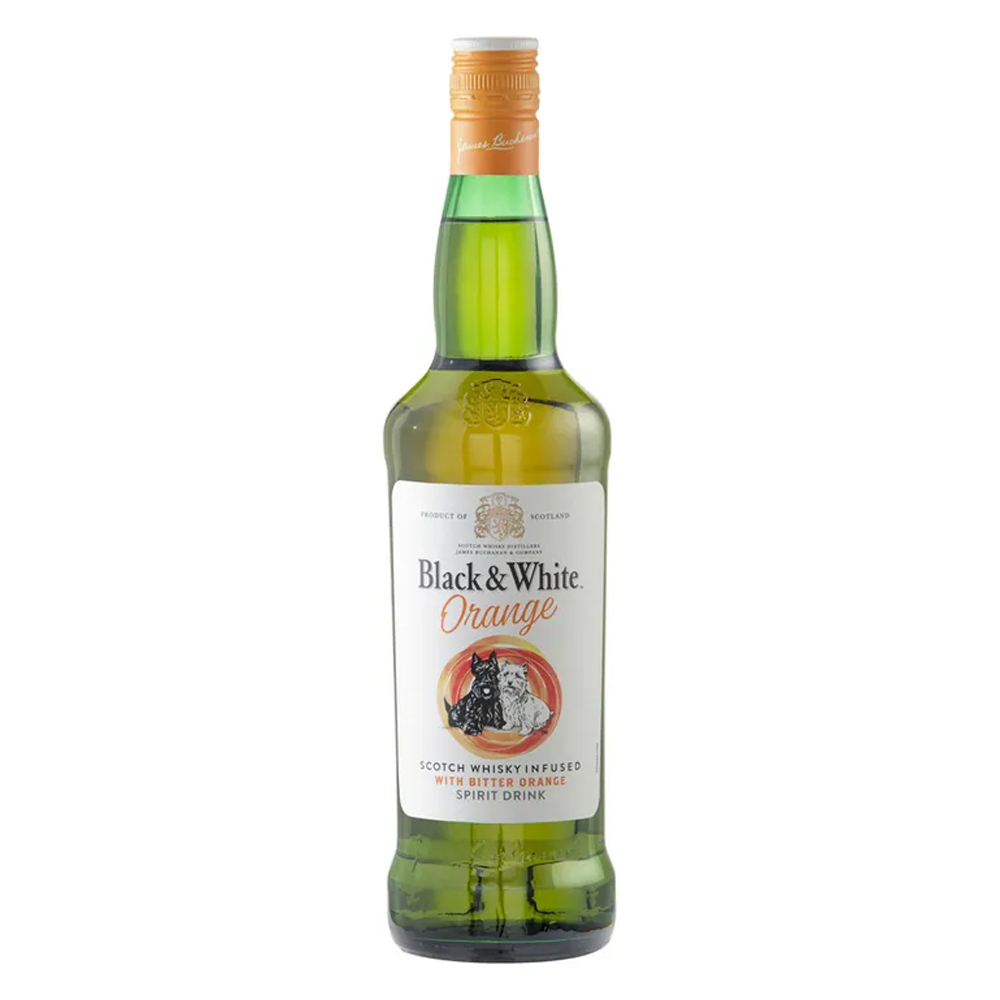 WHISKY BLACK & WHITE ORANGE 700 ML