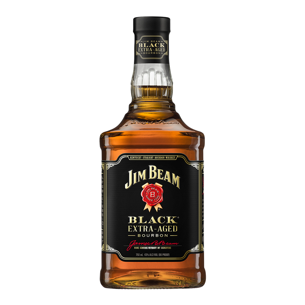 WHISKY JIM BEAM ETIQUETA NEGRA 750ML