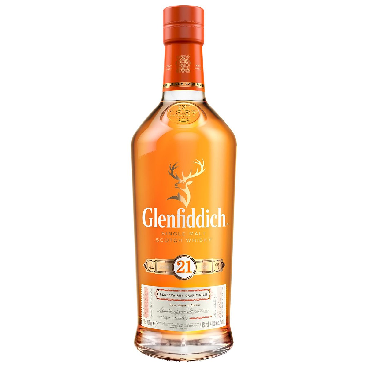 WHISKY GLENFIDDICH 21 AÑOS 750ML