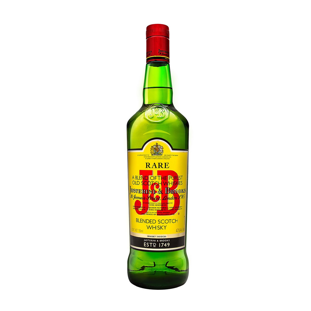 WHISKY J&B 750ML