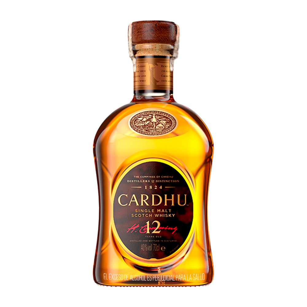 WHISKY CARDHU 12 AÑOS 700ML