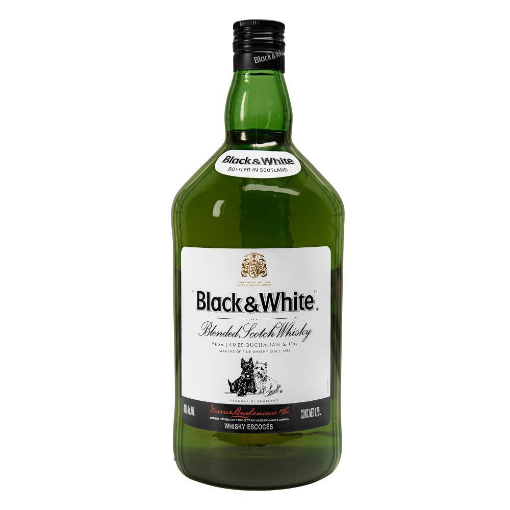 WHISKY BLACK & WHITE 1.75L